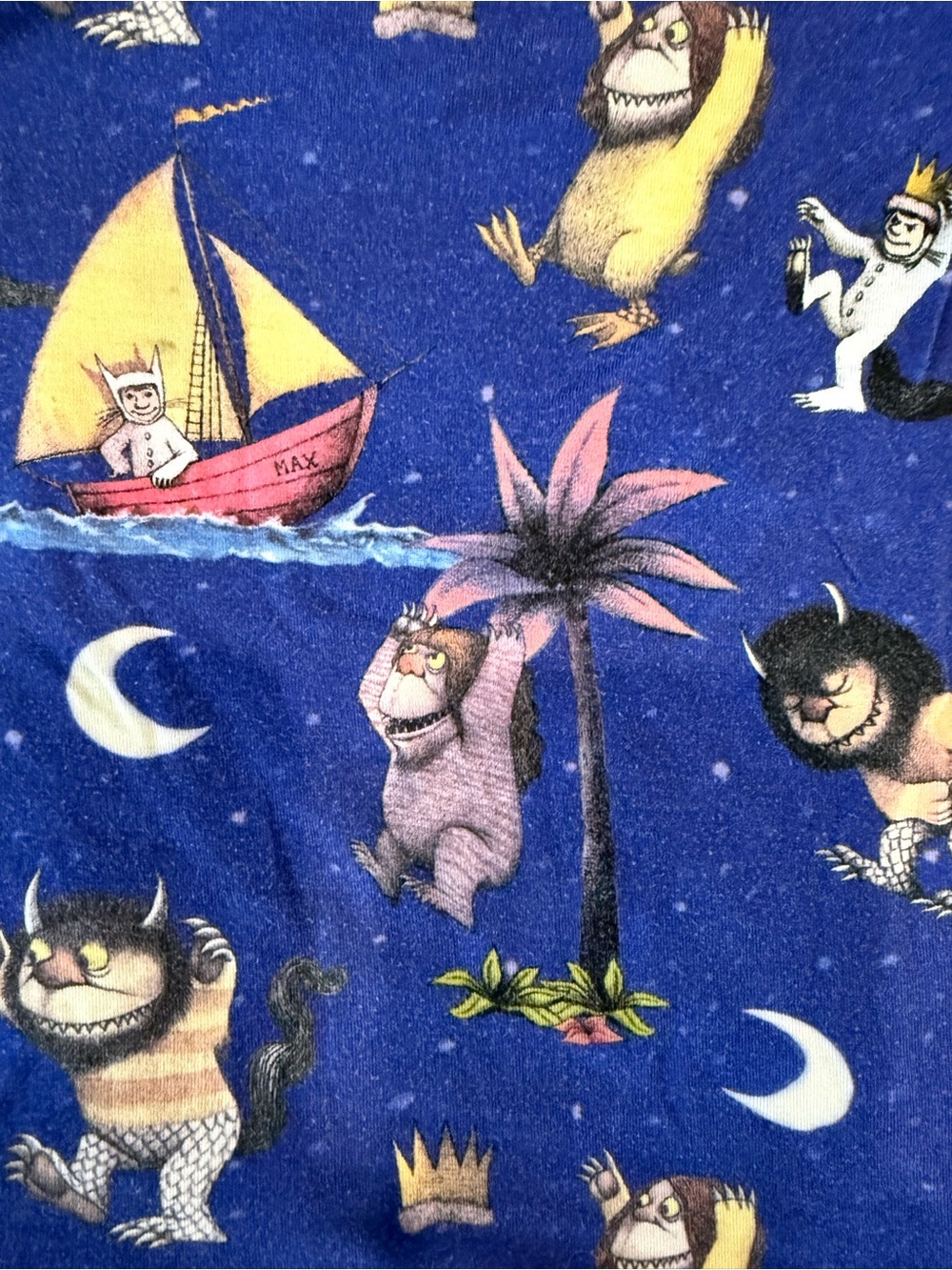 Little Sleepies “where the wild things are” children’s pajama set 4T